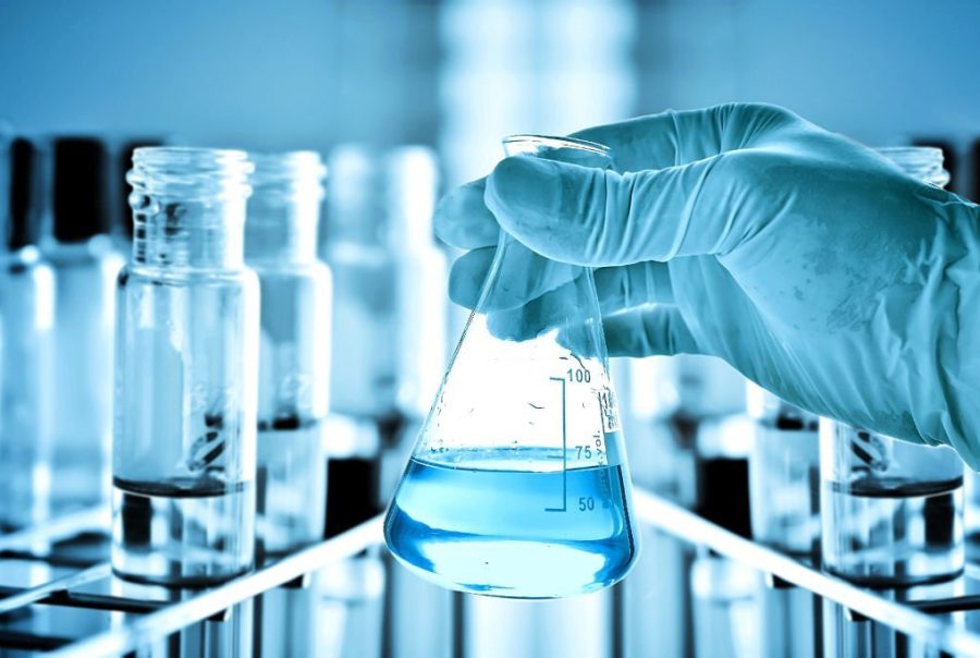Preparação de ensaio para avaliar reação química aplicada à remediação